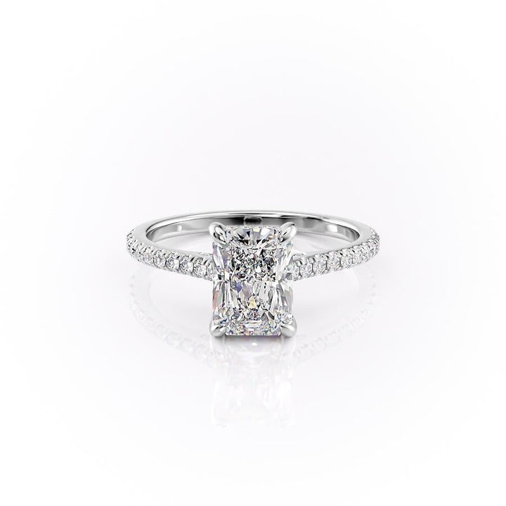 radiant-cut-pave-setting-moissanite-engagement-ring