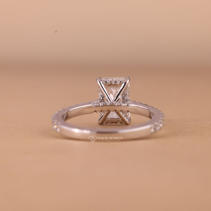 Conflict Free Diamond
Handmade Jewelry
Custom Moissanite Ring
Bridal Moissanite Ring
Affordable Luxury Ring
