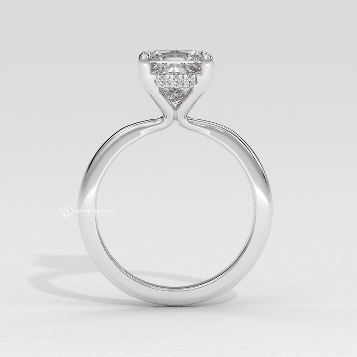 Radiant unique diamond engagement ring, Radiant custom diamond engagement ring, Radiant affordable diamond engagement ring, Radiant luxury diamond engagement ring, 