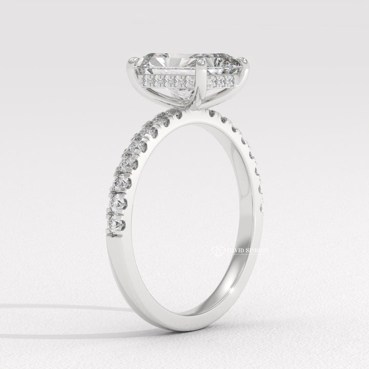  Radiant affordable diamond engagement ring, Radiant luxury diamond engagement ring, Radiant discount diamond engagement ring, Radiant designer diamond engagement ring,