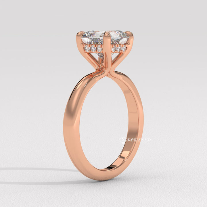 Radiant discount diamond engagement ring, Radiant designer diamond engagement ring, Radiant handcrafted diamond engagement ring, Radiant certified diamond engagement ring