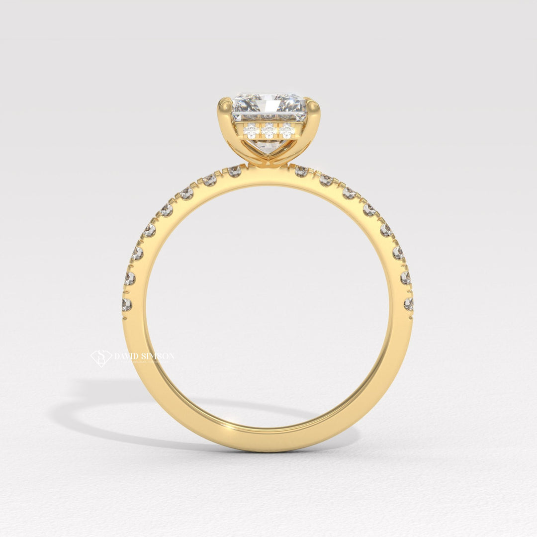 Radiant tension set engagement ring, Radiant split shank engagement ring, Radiant channel set engagement ring, Radiant swirl engagement ring, Radiant unique engagement ring, 