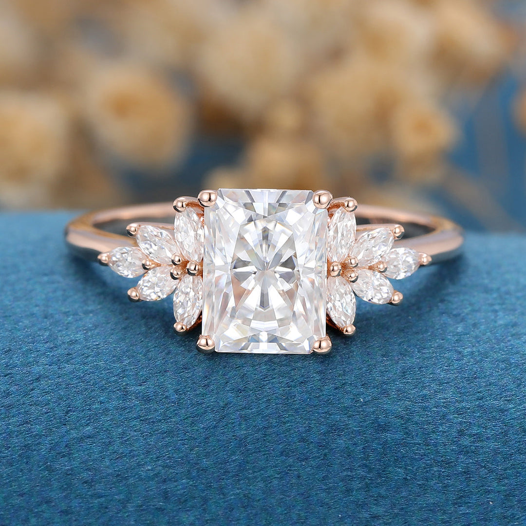 2-43-ct-radiant-shaped-moissanite-cluster-engagement-ring