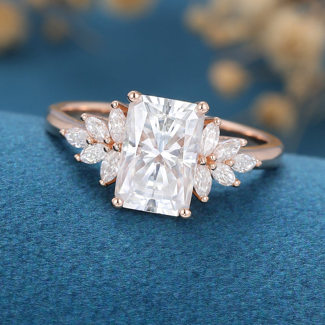 radiant-shaped-moissanite-cluster-engagement-ring-2