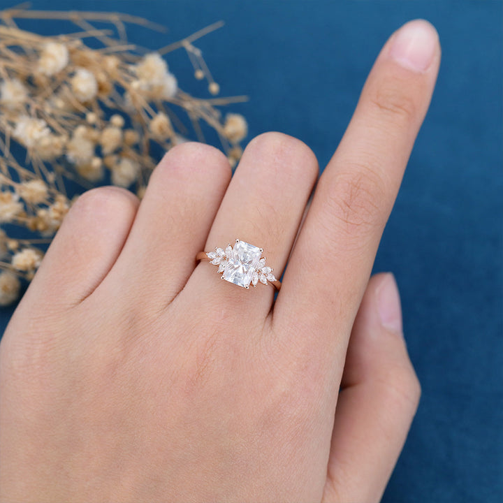 radiant-shaped-moissanite-cluster-engagement-ring-2