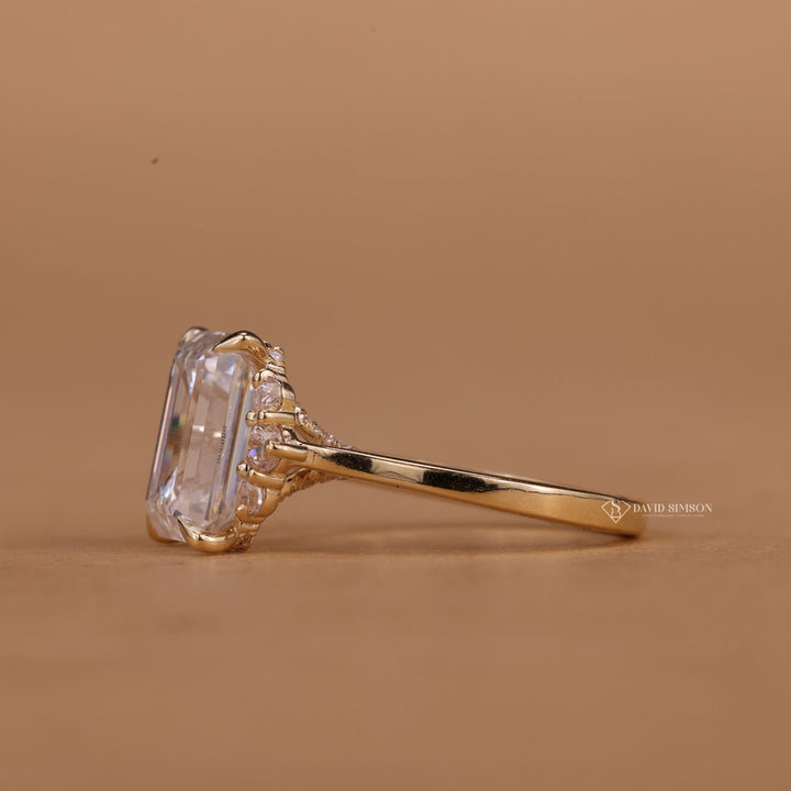 14K White Gold Cluster Ring
18K Yellow Gold Emerald Ring
Rose Gold Moissanite Cluster
Platinum Emerald Cut Solitaire
