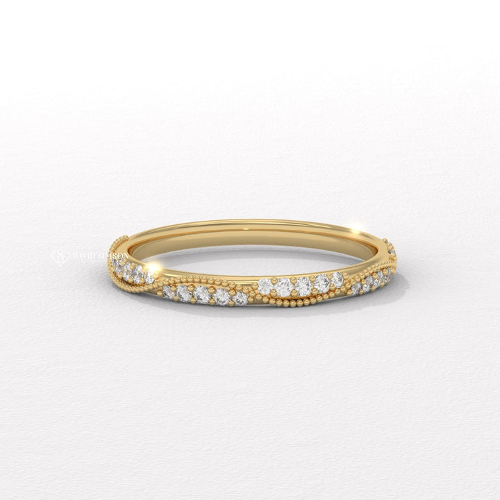 MoissaniteHalfEternity
VintageWeddingBand
HalfEternityBand
RoundCutMoissanite