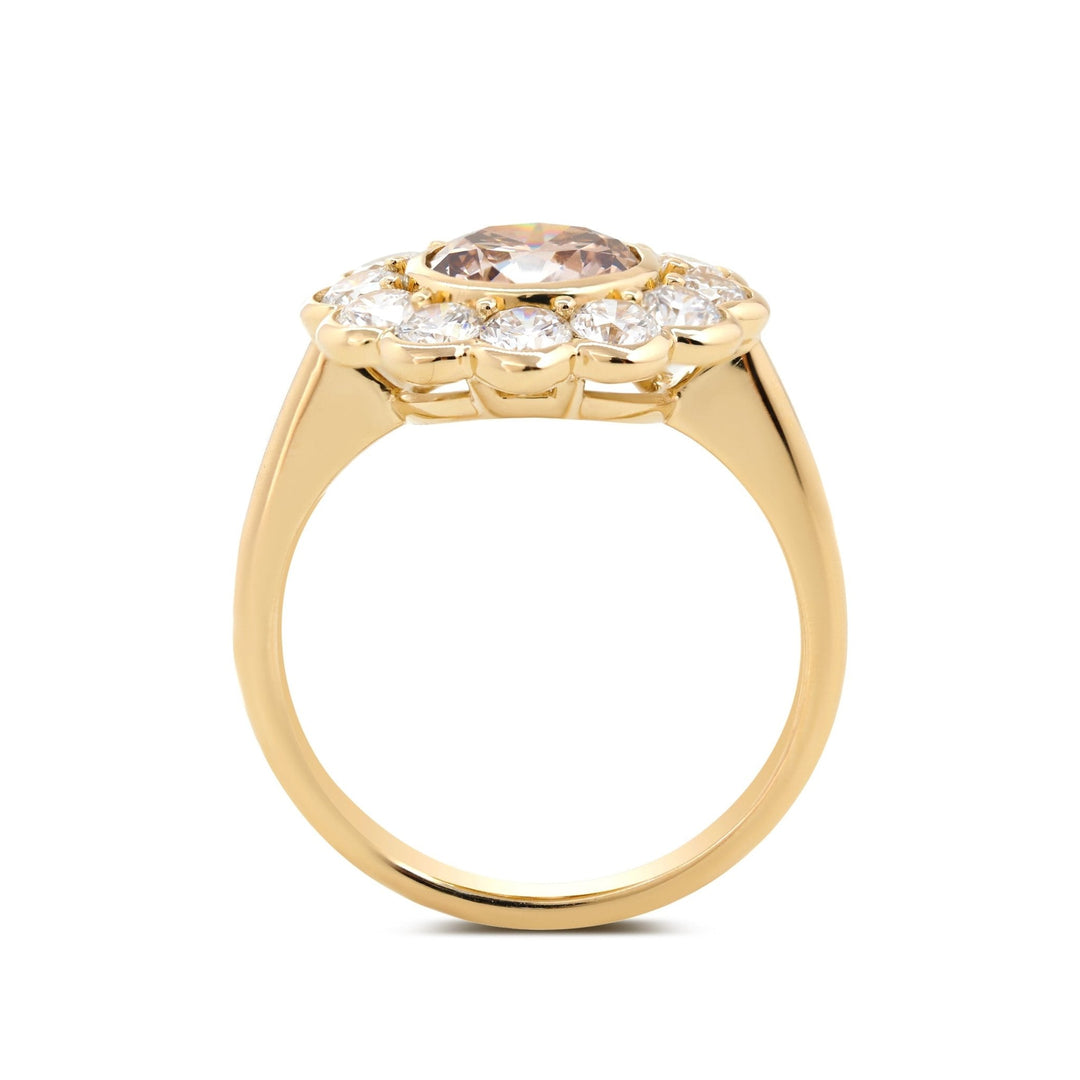 2.5ct Diamond Ring
Fancy Color Diamond
Romantic Bridal Jewelry
Cluster Halo Ring
Custom Diamond Ring
