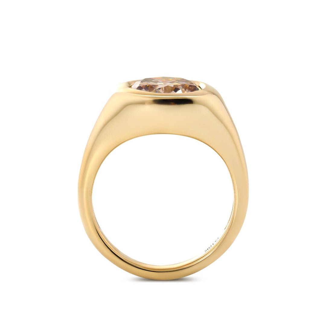 Retro Style Ring
Chunky Solitaire Ring
Large Brown Moissanite
Handcrafted Dome Ring
2.5ct Brown Moissanite
Alternative Engagement Ring
Smoky Quartz Style Ring
