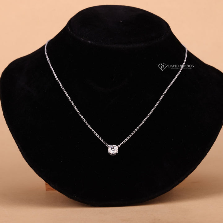 Single Stone Necklace
Moissanite Round Solitaire
Lab Diamond Pendant
Round Sparkle Necklace
Solitaire Jewelry for Her