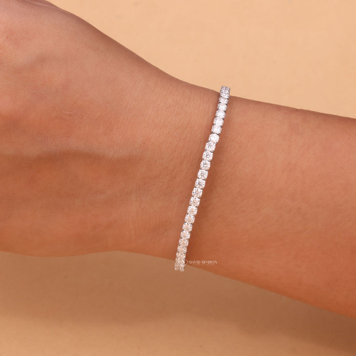 4.5CT Moissanite Bracelet
Round Cut Tennis Bracelet
Moissanite Stretch Bracelet
Diamond Stretch Bracelet
