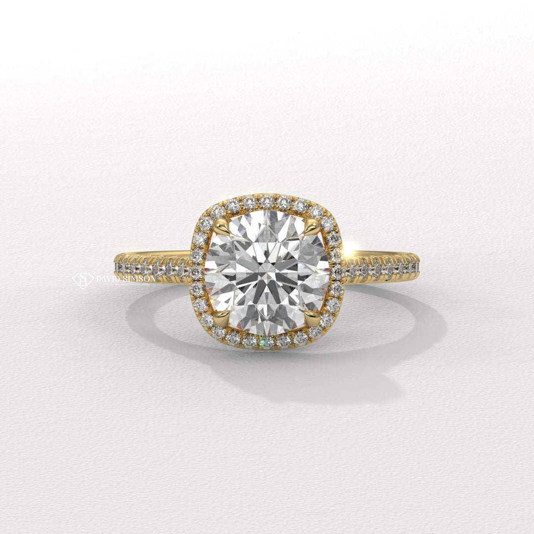Engagement ring, Diamond engagement ring, Gold engagement ring, White gold engagement ring, Yellow gold engagement ring, 