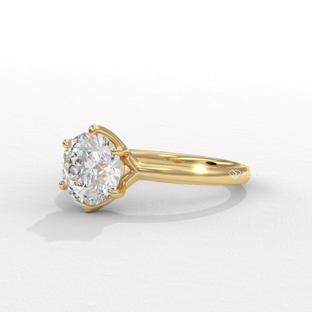 Round high-quality engagement ring, Round cheap engagement ring, Round best engagement ring, Round top-rated engagement ring, Round online engagement ring, 