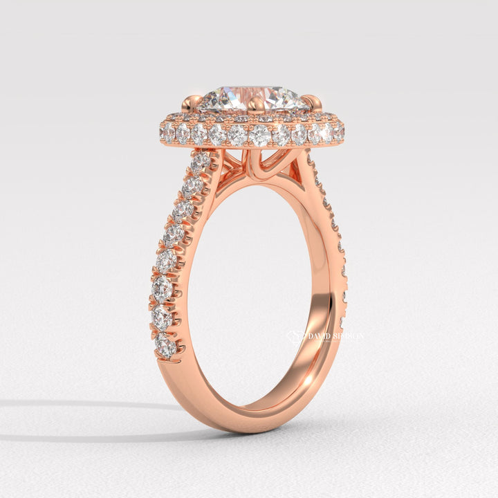 engagement ring, Round classic engagement ring, Round modern engagement ring, Round three-stone engagement ring, Round side stone engagement ring, Round cathedral engagement ring,
