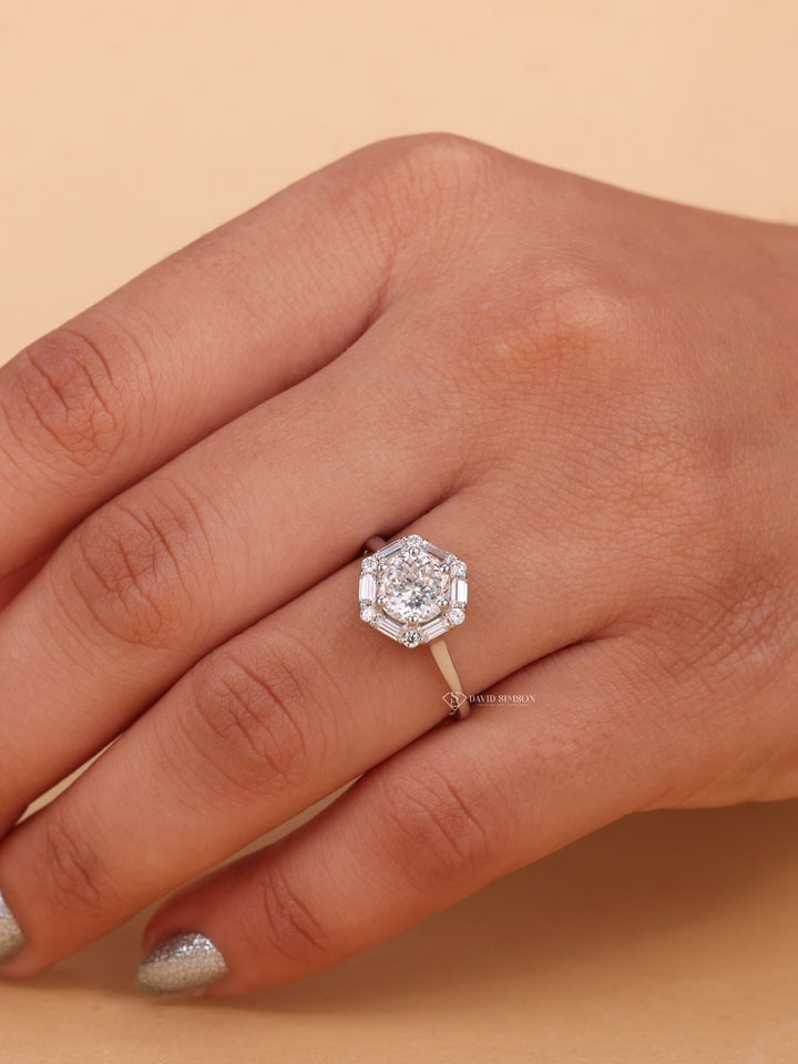 Round side stone engagement ring, Round cathedral engagement ring, Round bezel engagement ring, Round tension set engagement ring, Round split shank engagement ring, Round channel set engagement ring, Round unique engagement ring, 