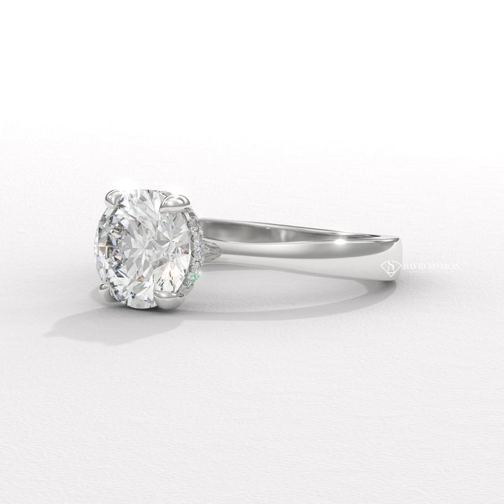 Round top-rated diamond engagement ring, Round online diamond engagement ring, Round local diamond engagement ring, Round handmade diamond engagement ring, Round custom diamond engagement ring, Round made-to-order diamond engagement ring