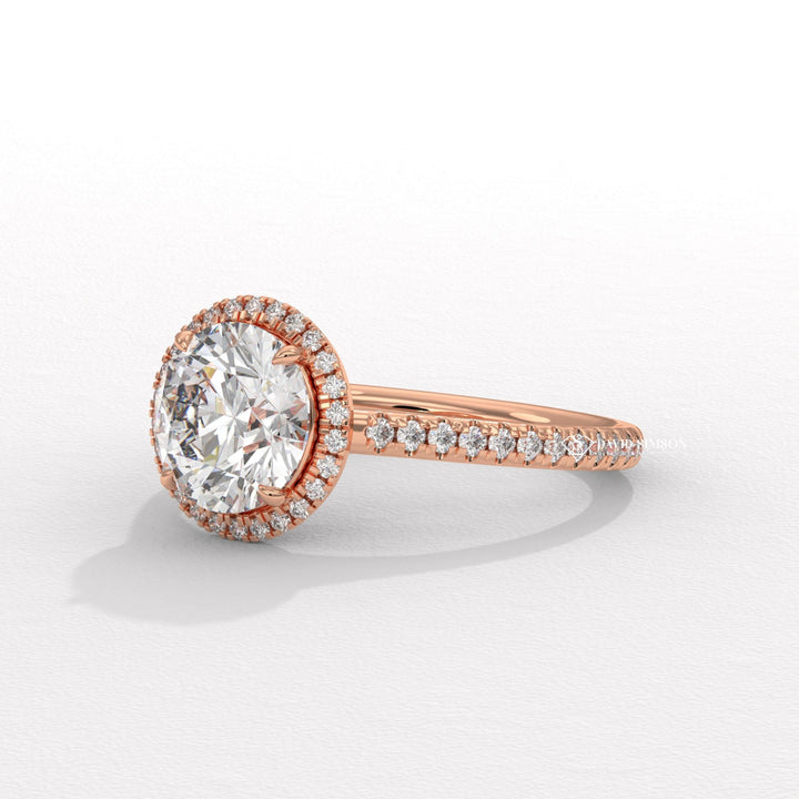 Round fair cut diamond engagement ring, Round good cut diamond engagement ring, Round top-rated diamond engagement ring, Round online diamond engagement ring, Round local diamond 