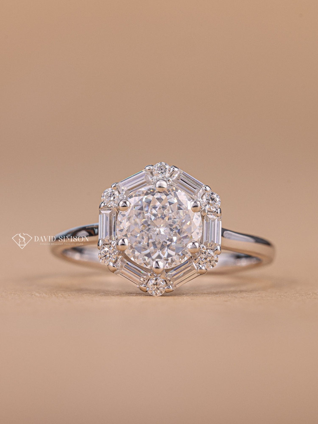 Round delicate engagement ring, Round timeless engagement ring, Round elegant engagement ring, Round whimsical engagement ring, Round glamorous engagement ring, Round sophisticated engagement ring, Round trendy engagement ring,