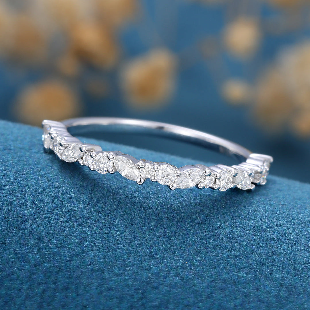 1-70-ct-marquise-round-shaped-moissanite-half-eternity-wedding-band