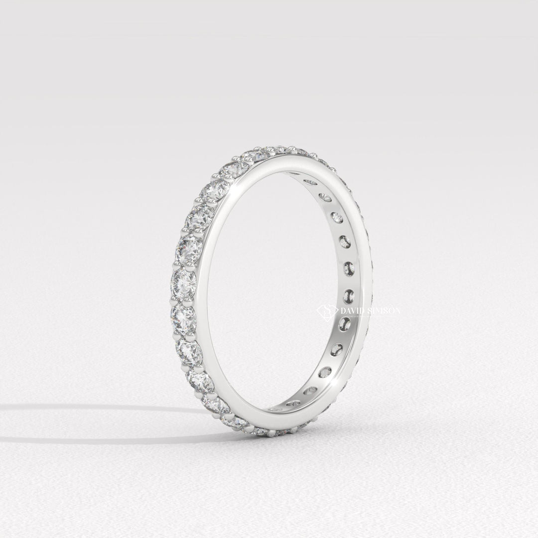 Platinum Eternity Ring
Solid Gold Ring
Sterling Silver Ring