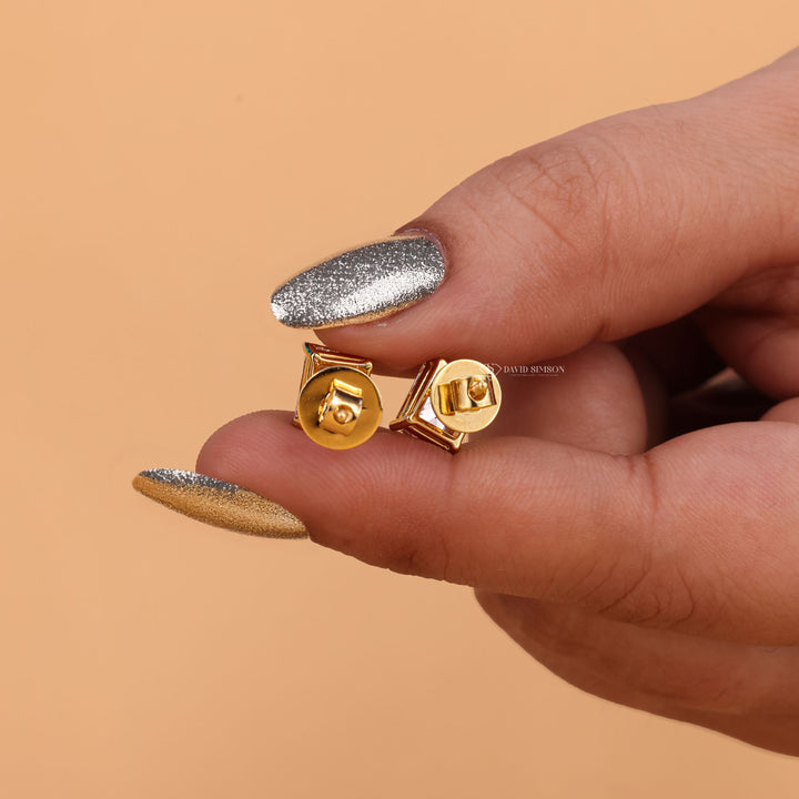 D Color Moissanite Studs
VVS1 Clarity Moissanite Earrings
Lab Created Diamond Studs
Cushion Shaped Gemstone Studs 