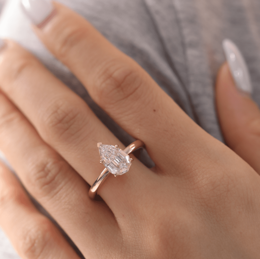 Pear Solitaire Ring
Unique Engagement Ring
Minimalist Solitaire
Eco Friendly Jewelry
