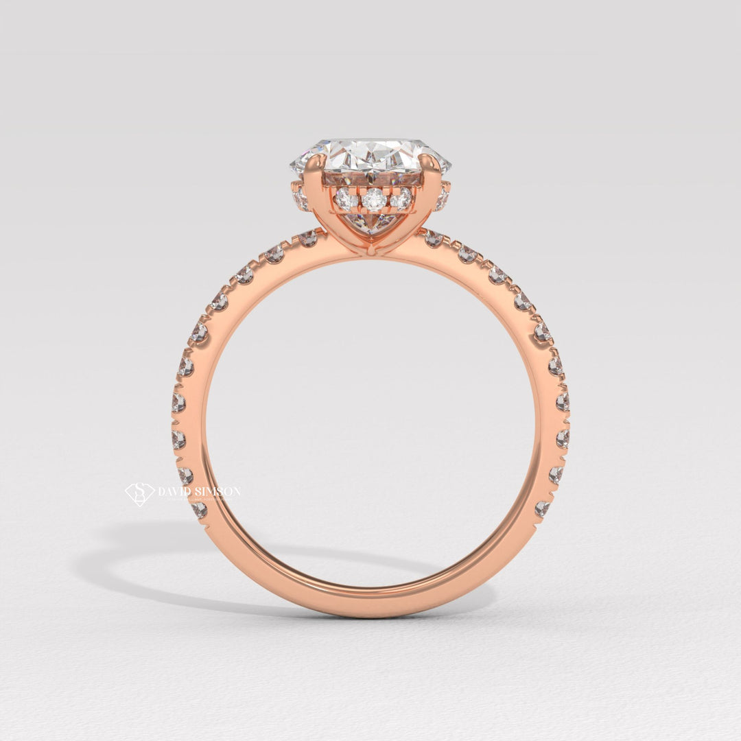 Solitaire diamond ring in white gold,

Unique solitaire engagement rings for her,

Solitaire ring vs halo ring comparison,