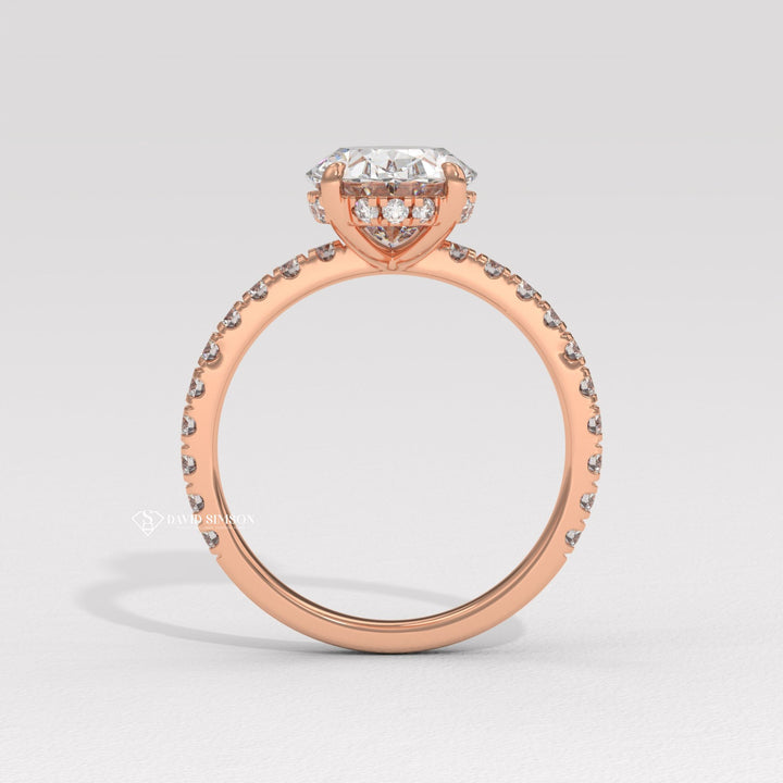 Solitaire diamond ring in white gold,

Unique solitaire engagement rings for her,

Solitaire ring vs halo ring comparison,