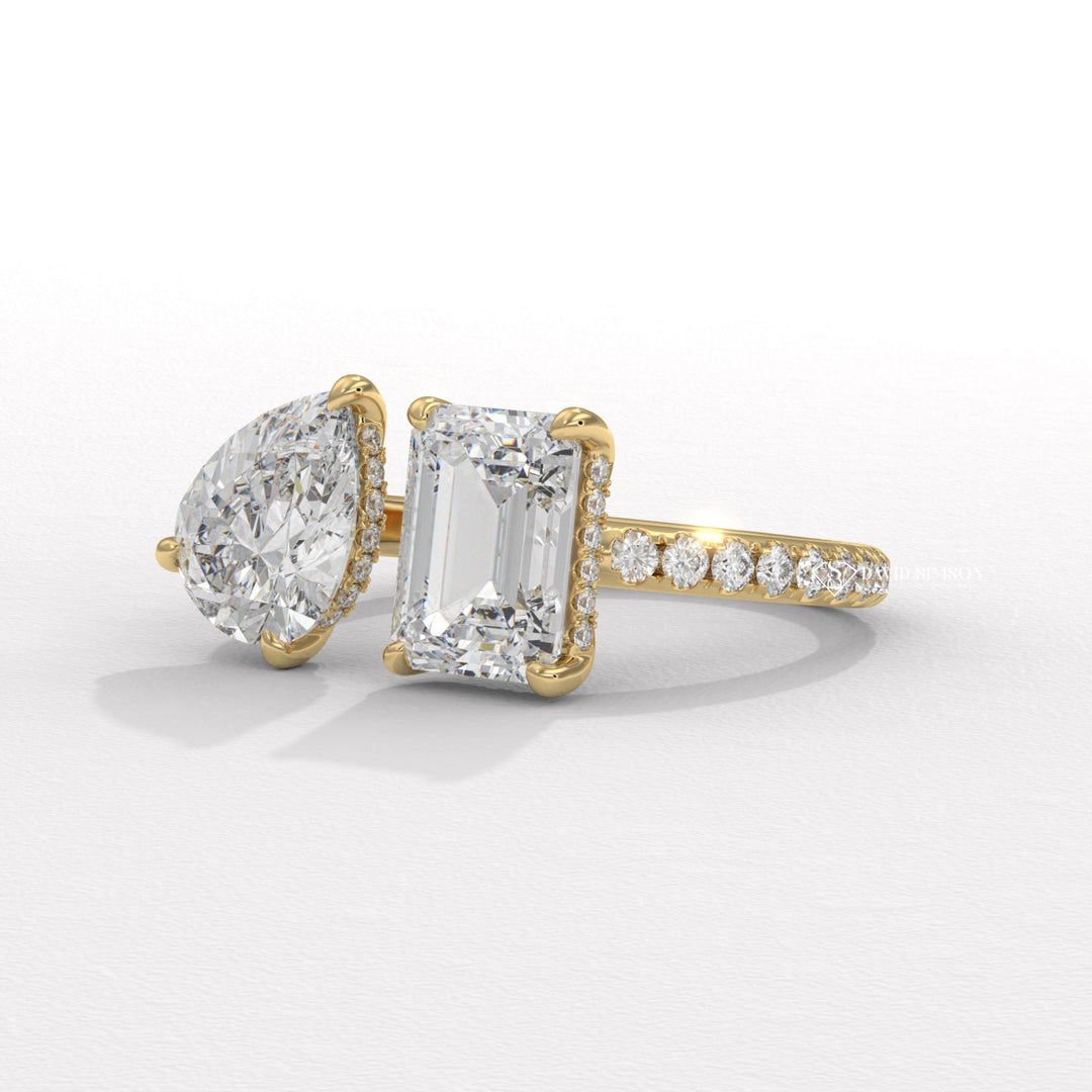 Solitaire engagement ring, Split shank engagement ring, Pave engagement ring, Channel set engagement ring, Bezel set engagement ring, Tension set engagement ring, Vintage-inspired engagement ring,
