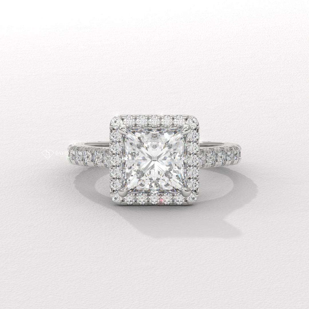 Solitaire rings for men in platinum,

Princess cut solitaire diamond engagement ring,

Solitaire engagement rings with hidden halo,