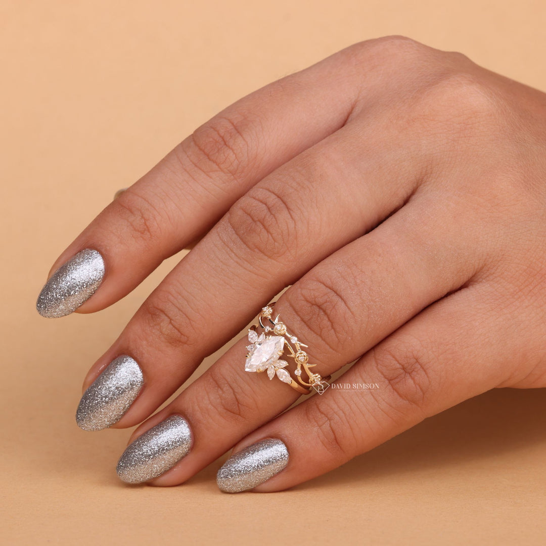 14K Gold Marquise Ring
18K Gold Nature Ring
Platinum Marquise Cluster
D Color Marquise Diamond
VVS1 Marquise Cluster Ring
Lab Diamond Cluster Ring
