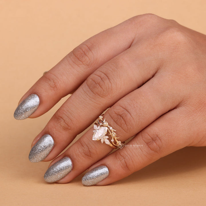 14K Gold Marquise Ring
18K Gold Nature Ring
Platinum Marquise Cluster
D Color Marquise Diamond
VVS1 Marquise Cluster Ring
Lab Diamond Cluster Ring
