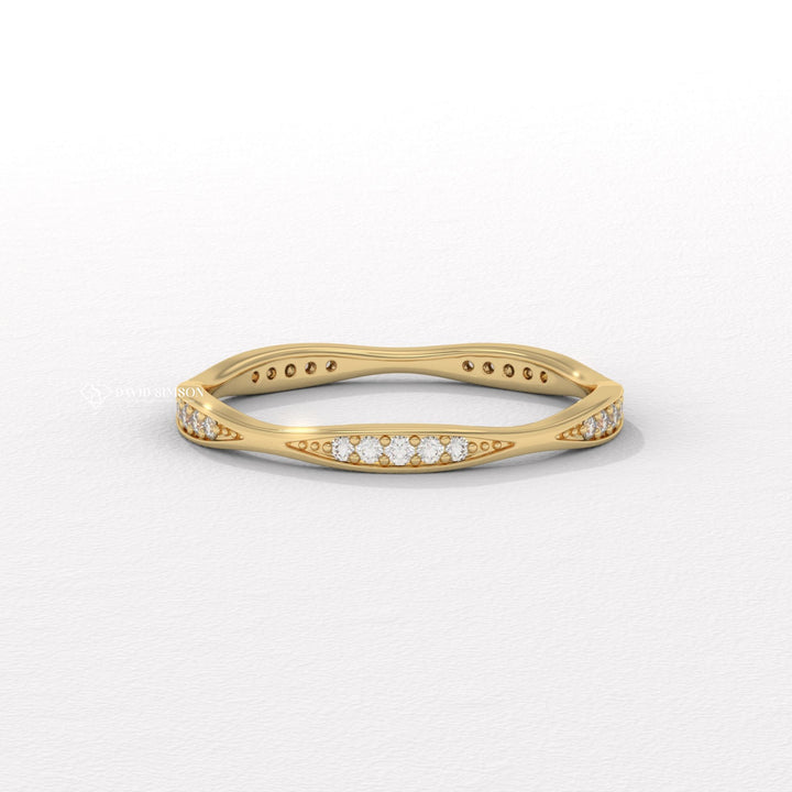 Infinity Wedding Band
Infinity Ring
Moissanite Infinity Ring
Twist Wedding Band