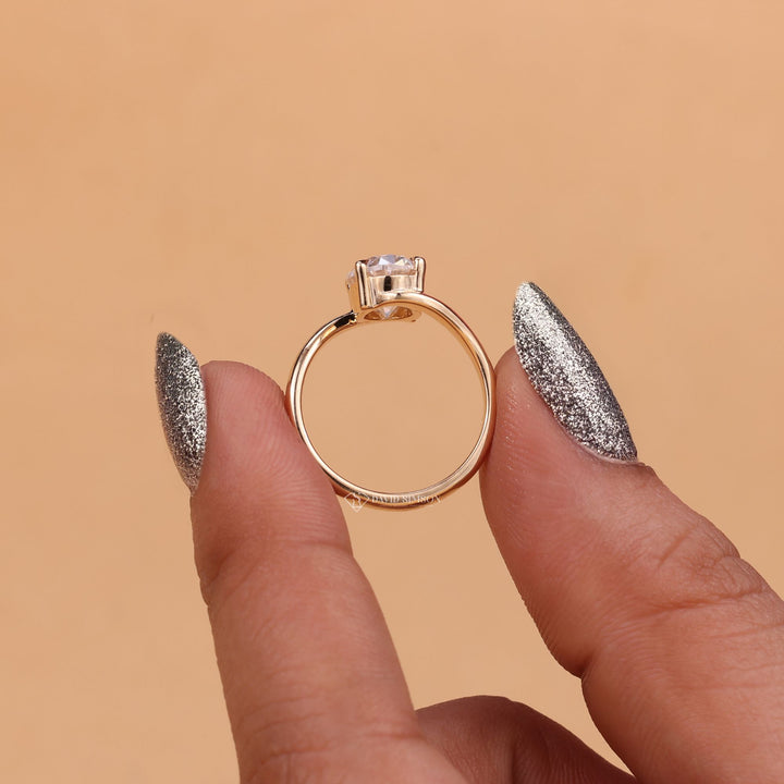 Oval Moissanite Solitaire
Bypass Diamond Alternative
2 Carat Oval Ring
3 Carat Bypass Ring
