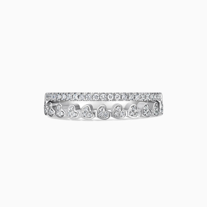 Unique Moissanite Diamond Wedding Band for Women