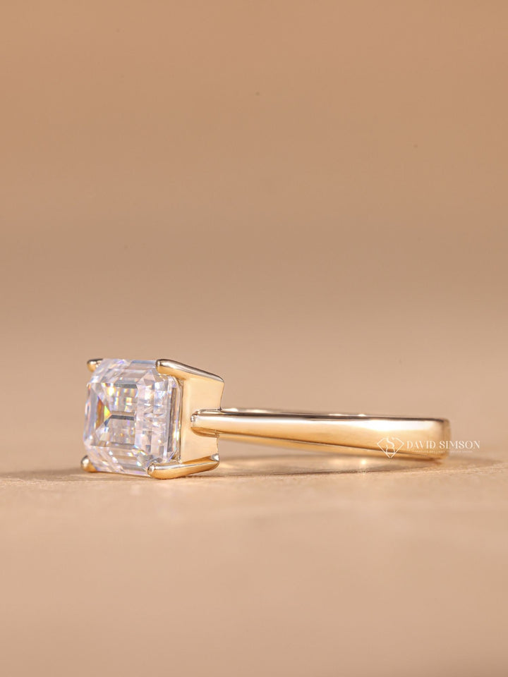 Shop East-West diamond rings, East-West diamond ring price, Custom East-West engagement rings, East-West diamond ring near me, East-West rings with financing, East-West moissanite engagement ring, East-West ring in 14K gold,