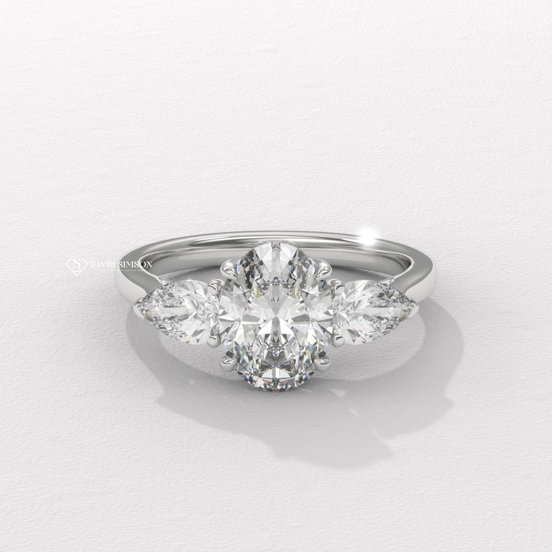 Bridal Set Ring
Statement Engagement Ring
Unique Engagement Ring
Elongated Cushion Ring 