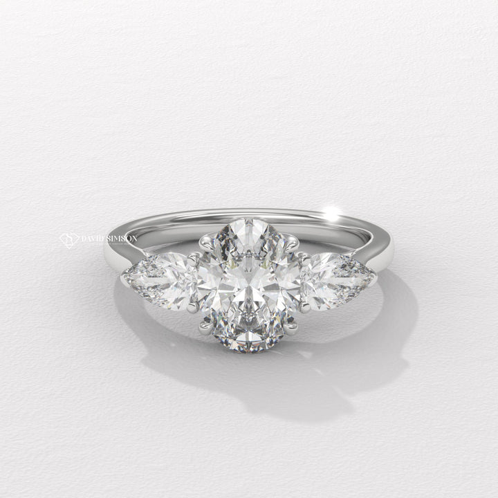 Bridal Set Ring
Statement Engagement Ring
Unique Engagement Ring
Elongated Cushion Ring 