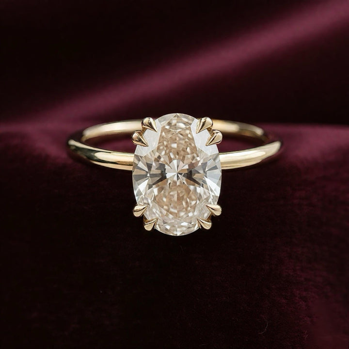 Minimalist Solitaire
Brown Diamond Ring
Eco Friendly Moissanite
Champagne Gemstone Ring
Warm Tone Engagement
Oval Champagne Solitaire
2.0ct Oval Moissanite
