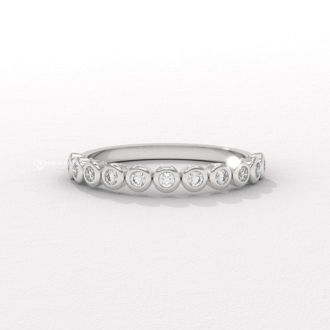 Secure Setting Ring
Modern Wedding Band
Unique Wedding Band
Minimalist Bezel Ring
Low Profile Ring