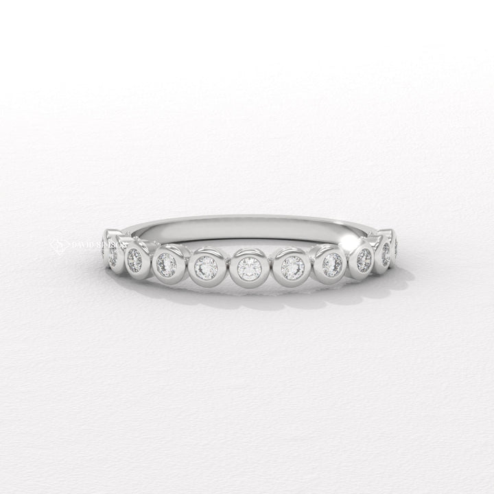 Secure Setting Ring
Modern Wedding Band
Unique Wedding Band
Minimalist Bezel Ring
Low Profile Ring