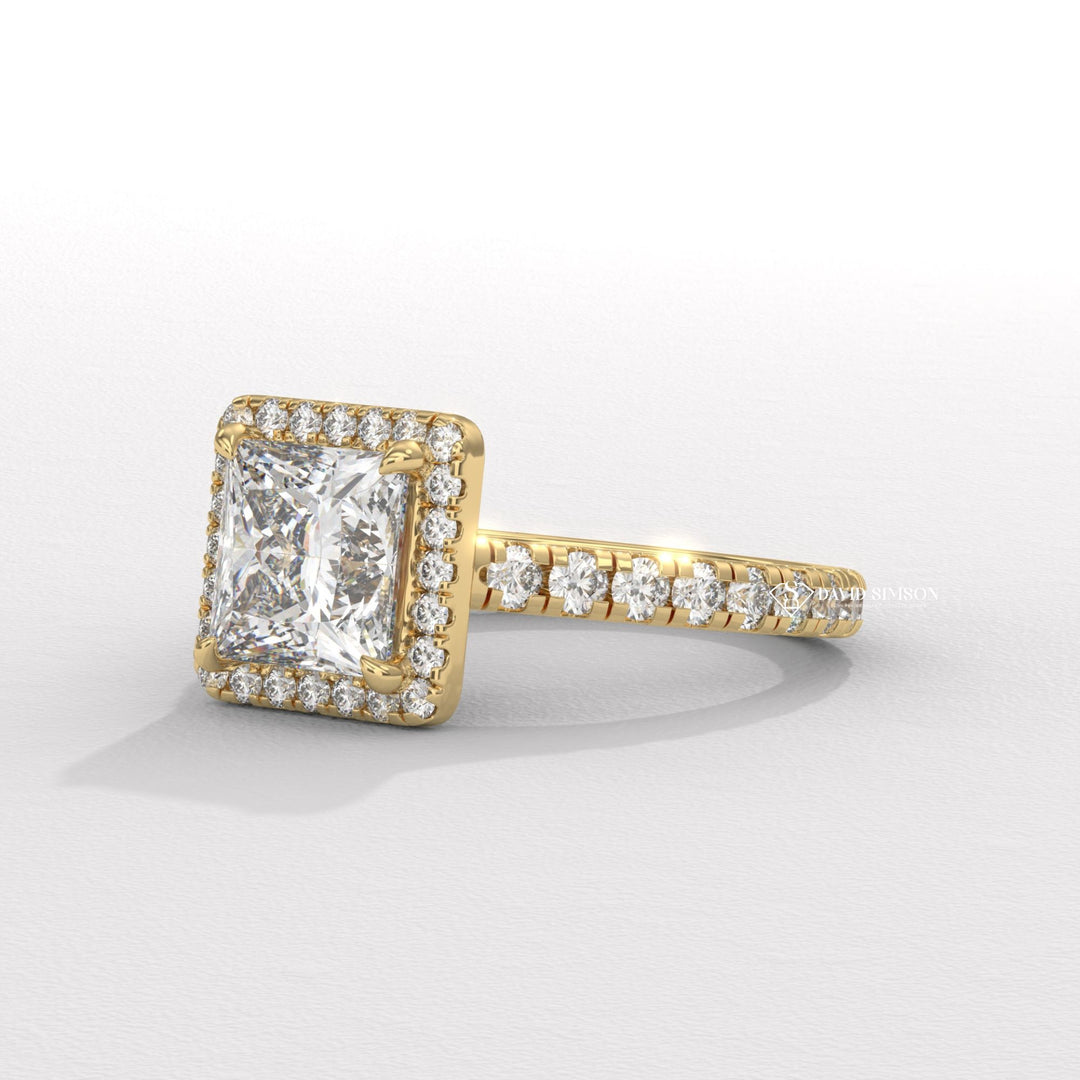 Solitaire diamond ring in white gold,

Unique solitaire engagement rings for her,

Solitaire ring vs halo ring comparison,