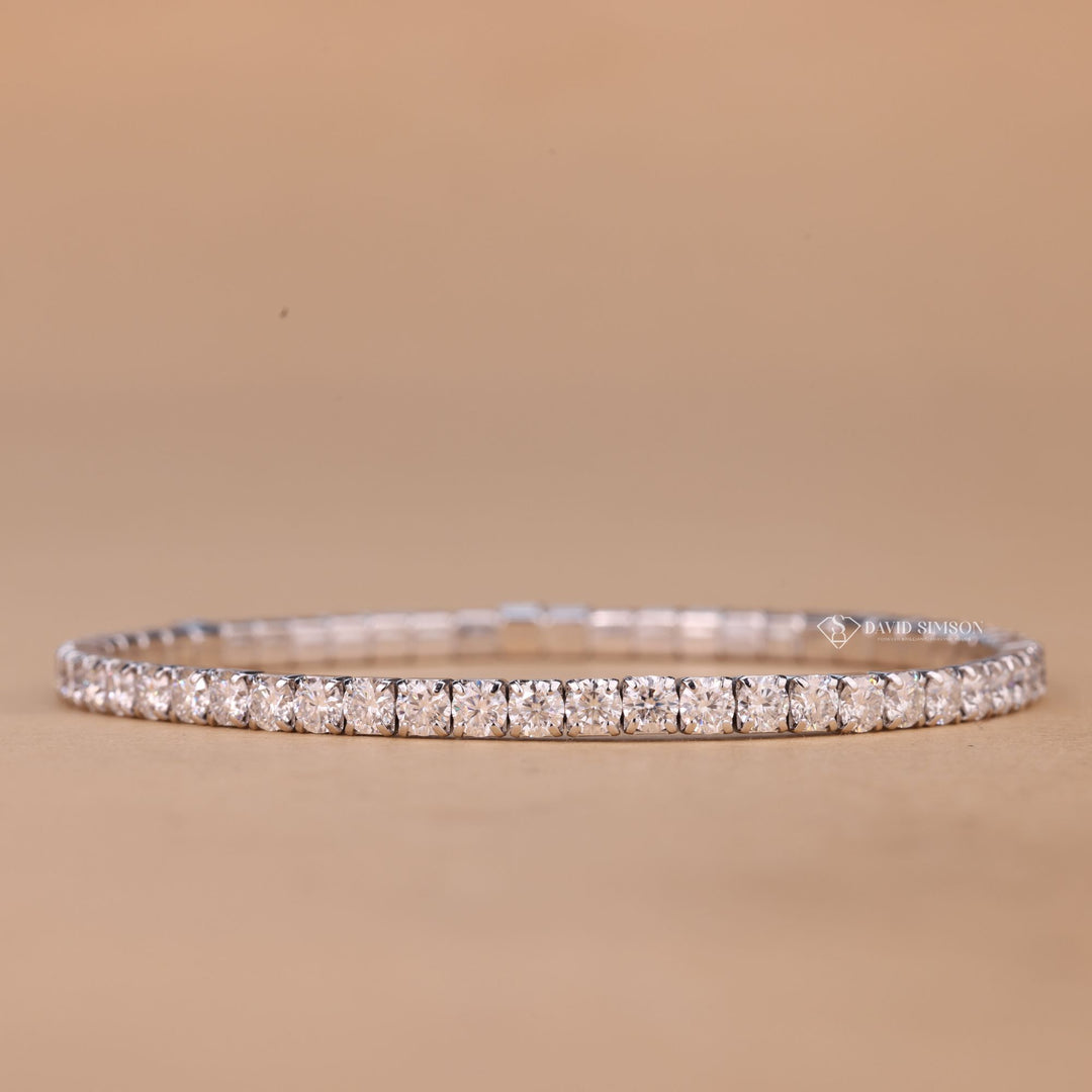 4.50TCW Tennis Bracelet
Round Moissanite Jewelry
Stretch Diamond Bracelet
Ethical Tennis Bracelet
Moissanite Diamond Links
14K Gold Moissanite Bracelet
