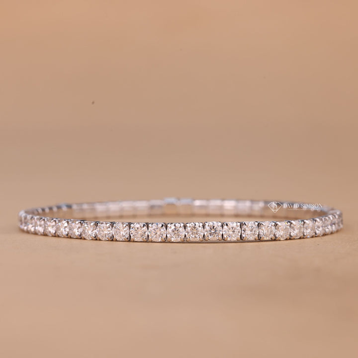 4.50TCW Tennis Bracelet
Round Moissanite Jewelry
Stretch Diamond Bracelet
Ethical Tennis Bracelet
Moissanite Diamond Links
14K Gold Moissanite Bracelet
