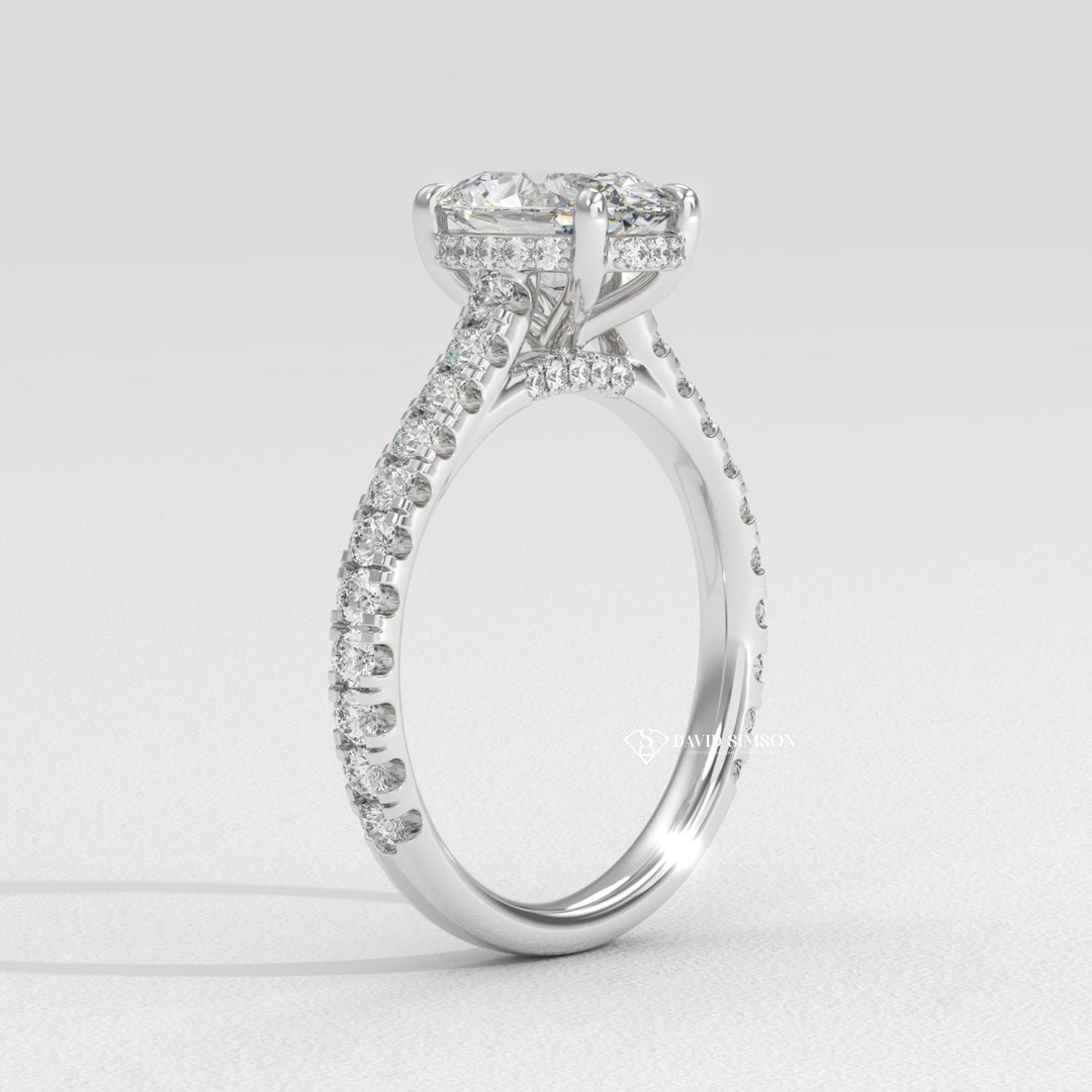 Sophisticated engagement ring, Trendy engagement ring, Fashionable engagement ring, Versatile engagement ring, Ethical engagement ring,