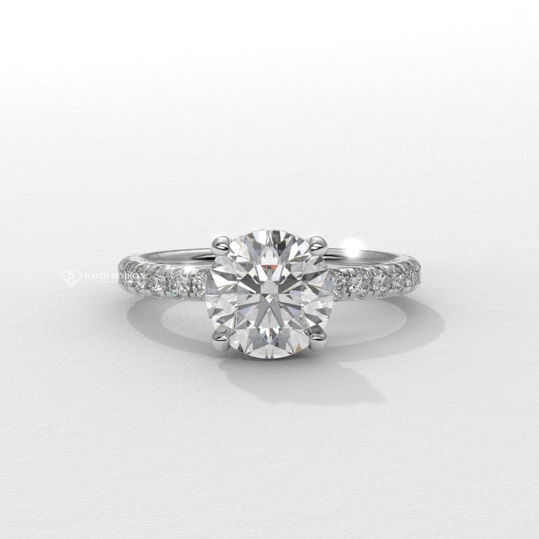 Nature-inspired engagement ring, Unique engagement ring, Custom engagement ring, Affordable engagement ring, Luxury engagement ring, Discount engagement ring, 