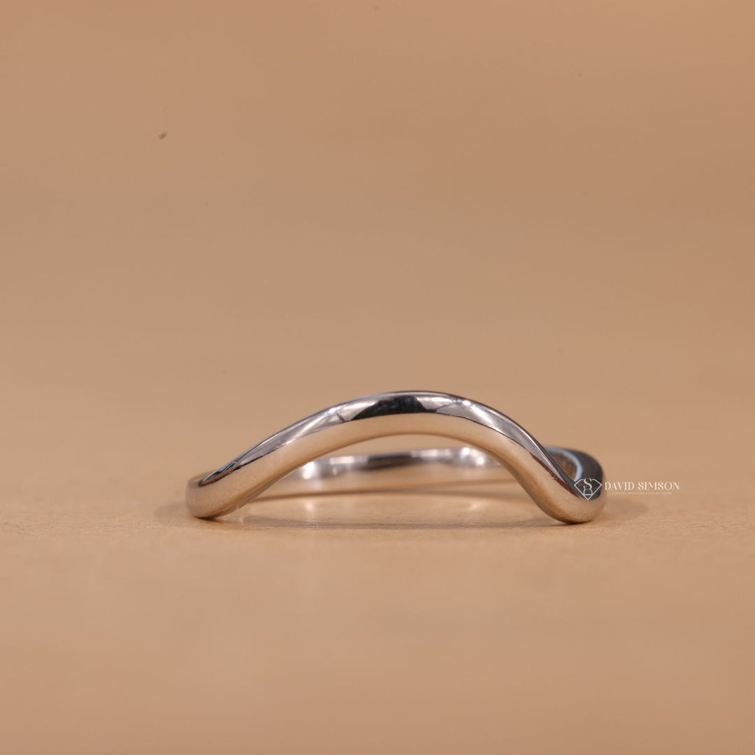 Wedding Band, Sustainable Jewelry, Elegant Gold Band, Anniversary Gift, Wedding Ring Set, Chevron Ring,