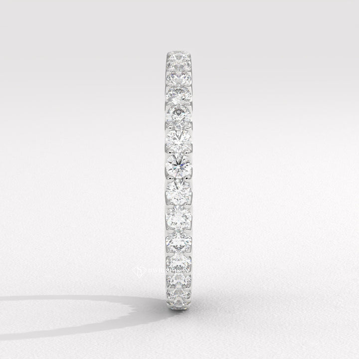 Yellow gold diamond wedding band, Rose gold diamond wedding band, Two-tone diamond wedding band, Certified diamond wedding band, Handcrafted diamond wedding band, Artisan diamond 
