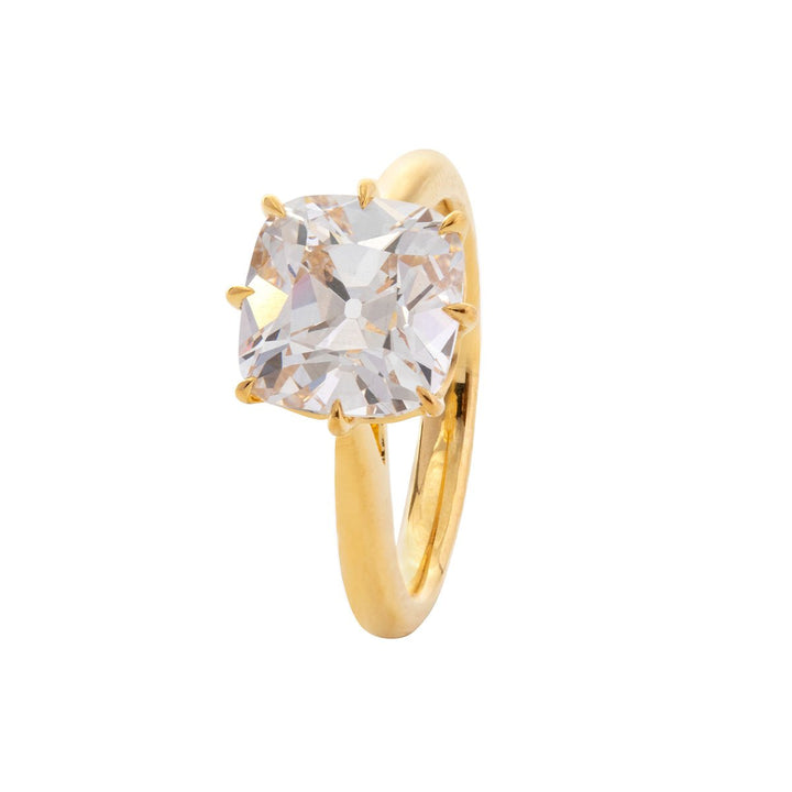 antique engagement style old Mine 