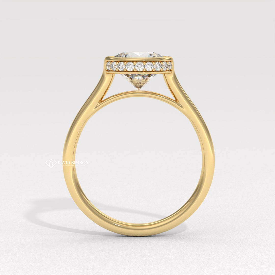 bezel set diamond ring for anniversary gift, where to buy bezel setting rings, bezel setting ring buying guide, l